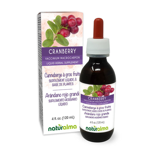 Naturalma Cranberry tincture bottle with dropper