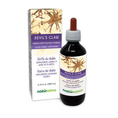 Bottle of Naturalma Devil's Claw tincture with dropper