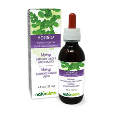 Naturalma Moringa leaf tincture bottle 4 oz - front view