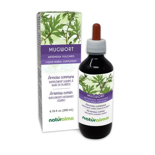 Naturalma Mugwort tincture bottle with 6.76 fl oz label