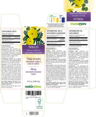 Tribulus terrestris fruit tincture close-up