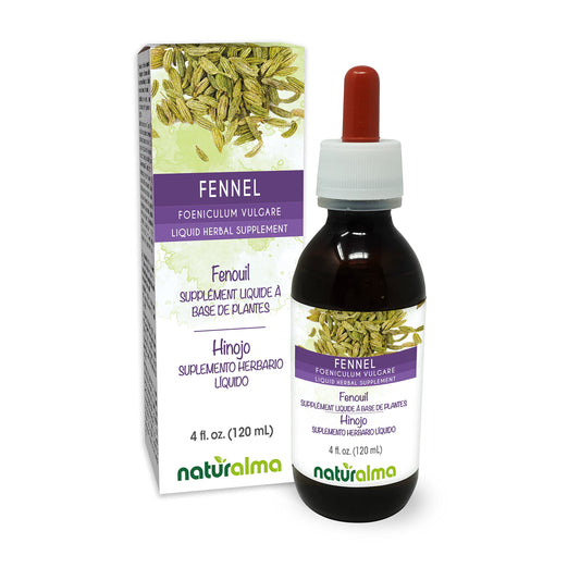 Naturalma fennel tincture bottle and packaging 4 oz