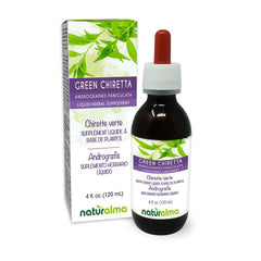 Naturalma Green Chiretta tincture bottle 4 oz front view