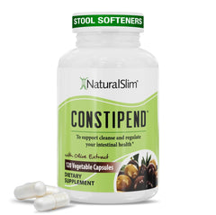 NaturalSlim Constipend bottle front, a gentle digestion support option for daily comfort.