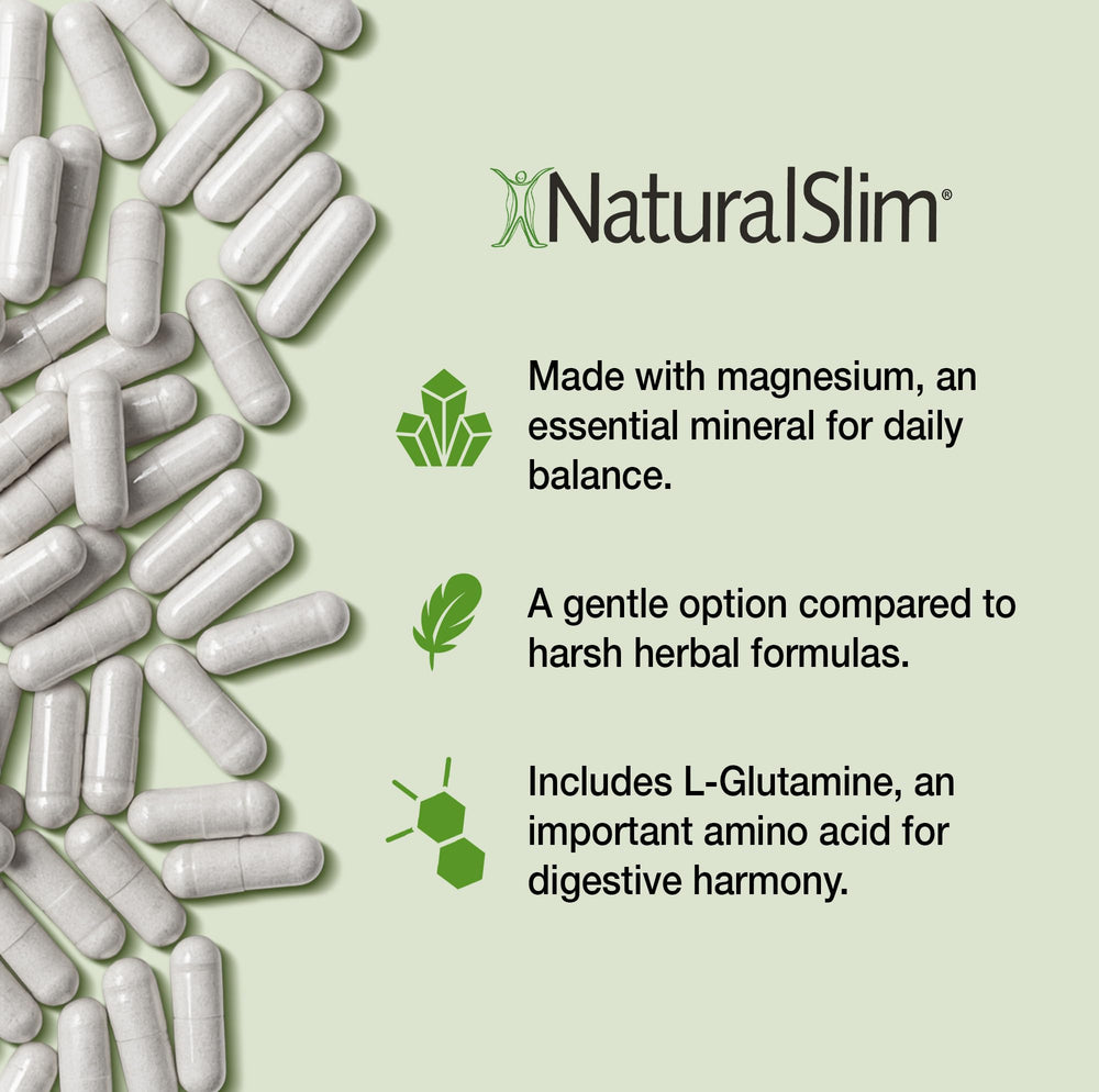 NaturalSlim Constipend magnesium citrate tablets, gentle digestive support you can take daily.