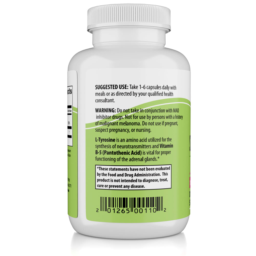 NaturalSlim Stress Defender metabolism-support display with balanced energy cues.