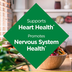 Supplement facts panel for Nature's B-12 1000mcg