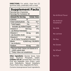 Allergen-free graphic: dairy, lactose, soy, gluten, wheat, fish removed