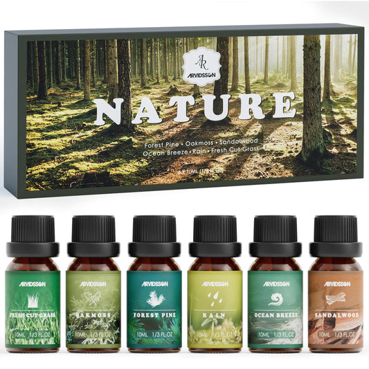 ARVIDSSON Nature Essential Oils Set in gift-ready box