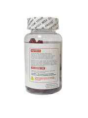 Close-up of Strawberry flavor gummies