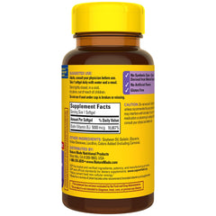 Daily dosage instruction card with Biotin
