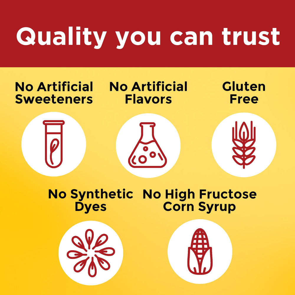 Gluten-free label on Nature Made Omega-3 Gummies packaging