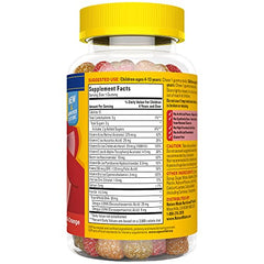Nature Made Kids First Multivitamin Omega-3 packaging side