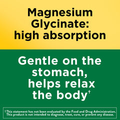 Label detail for Nature Made Magnesium Glycinate 200 mg