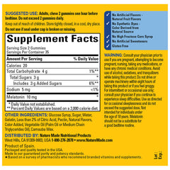 Strawberry-flavored Melatonin Gummies, 10 mg per serving