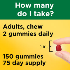 Orange flavor Nature Made Multivitamin Gummies packaging