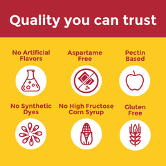 Aspartame-free formulation on ingredients list