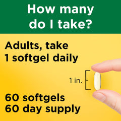 Nature Made Vitamin E 450 mg three-pack box illustrating value and convenience.
