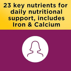 Nature Made Women's Multivitamin bottle placed in a pantry