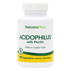 Natures Plus Acidophilus with Pectin 90 capsules bottle