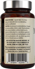 Made in USA label on magnesium glycinate bottle