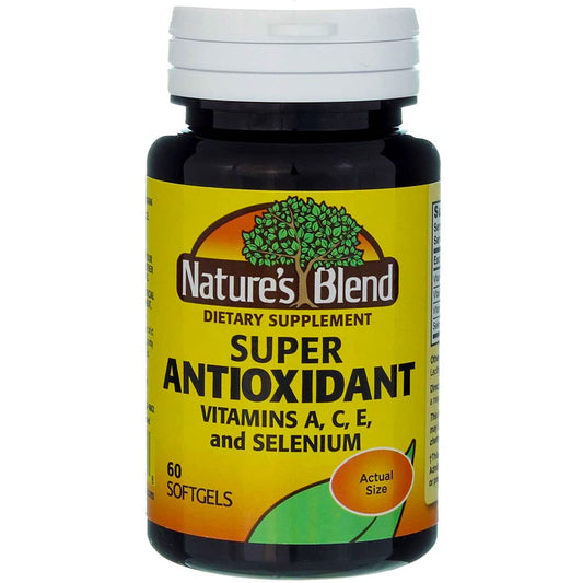 Nature's Blend Super Antioxidant Aces 60 Sgels bottle front