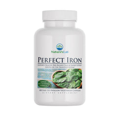 Bottle of Nature's Lab Perfect Iron 25mg