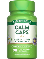 Nature's Truth Calm Caps bottle front label