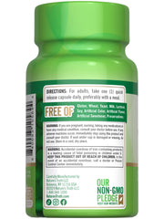 Bottle close-up highlighting gentle formula