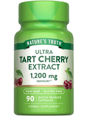 Hero image of Nature's Truth Tart Cherry Extract Capsules bottle (1200 mg, 90-count)