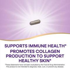 Gluten-free indication on Nature's Way Vitamin C with Rose Hips packaging