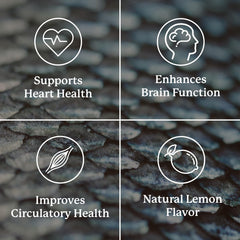 Lemon flavor reduces aftertaste in omega-3 softgels