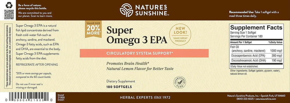 Lifestyle image showing omega-3 supplement for daily wellness