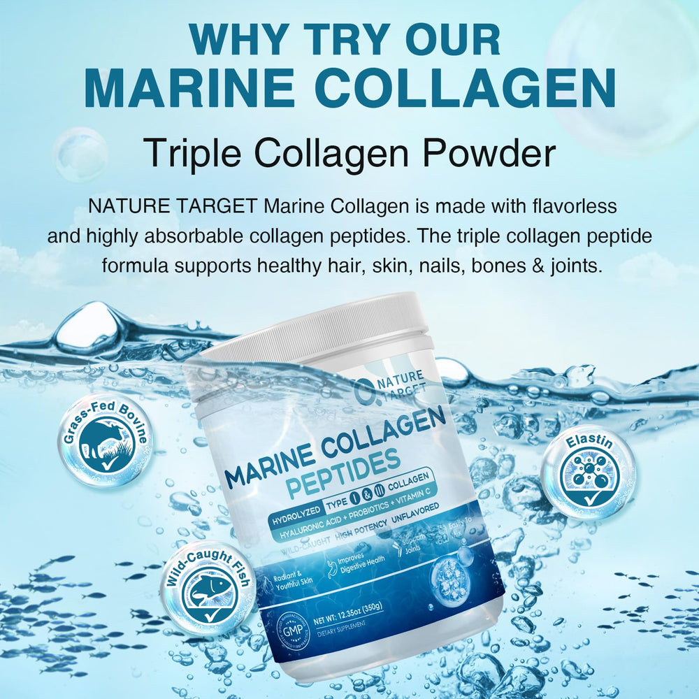 Probiotic capsules with vitamin C and hyaluronic acid ingredients