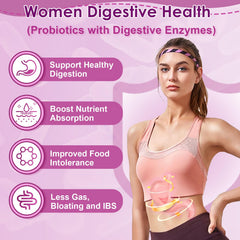 Digestive enzymes and fiber supporting digestion and nutrient absorption