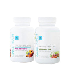 Nature's Treasure 2-Pack bottle label front view