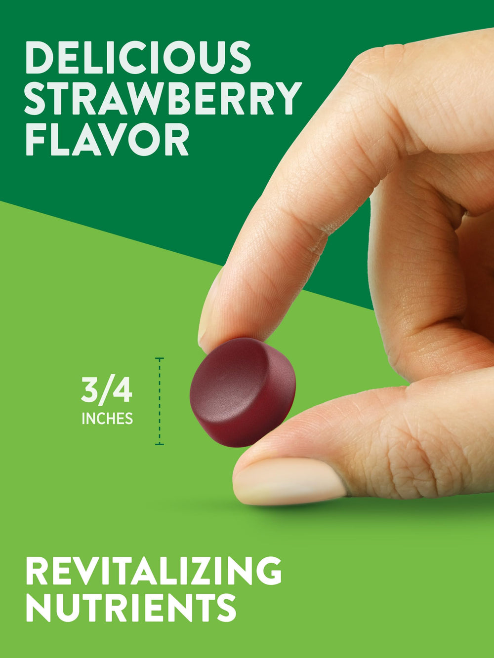 Back of bottle showing per-pack information