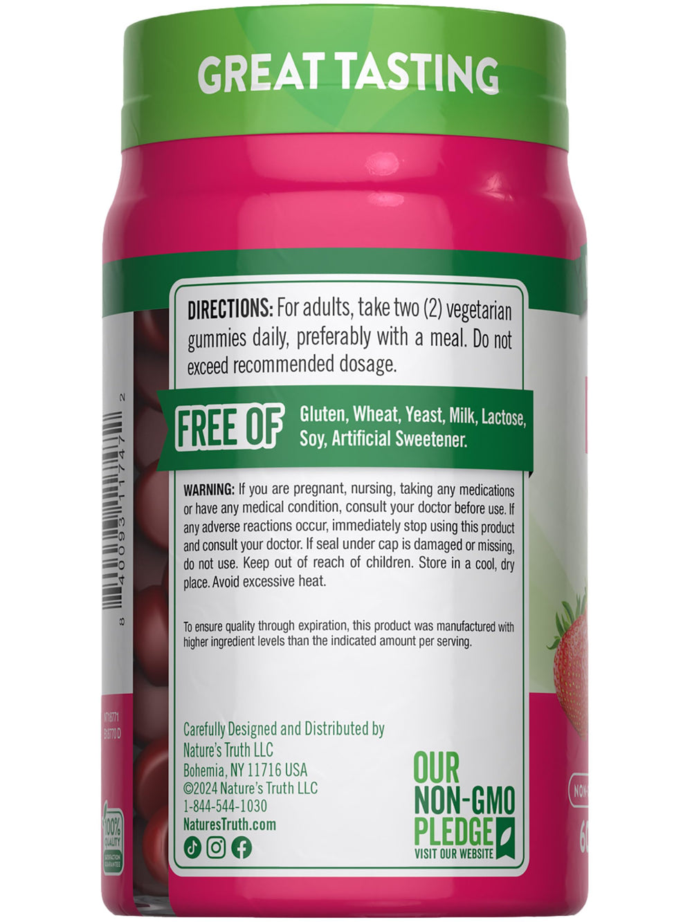 Bundle view of two Nature's Truth gummy bottles (Pack of 2)