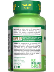 Front packaging of Nature's Truth Melatonin 10 mg, 180 count