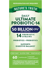 Nature's Truth Probiotic for Women and Men – 50 Billion CFU