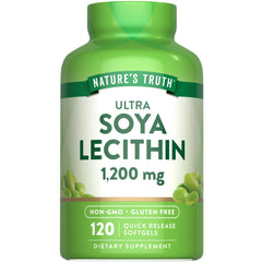 Nature's Truth Ultra Soy Lecithin 1200 mg bottle front