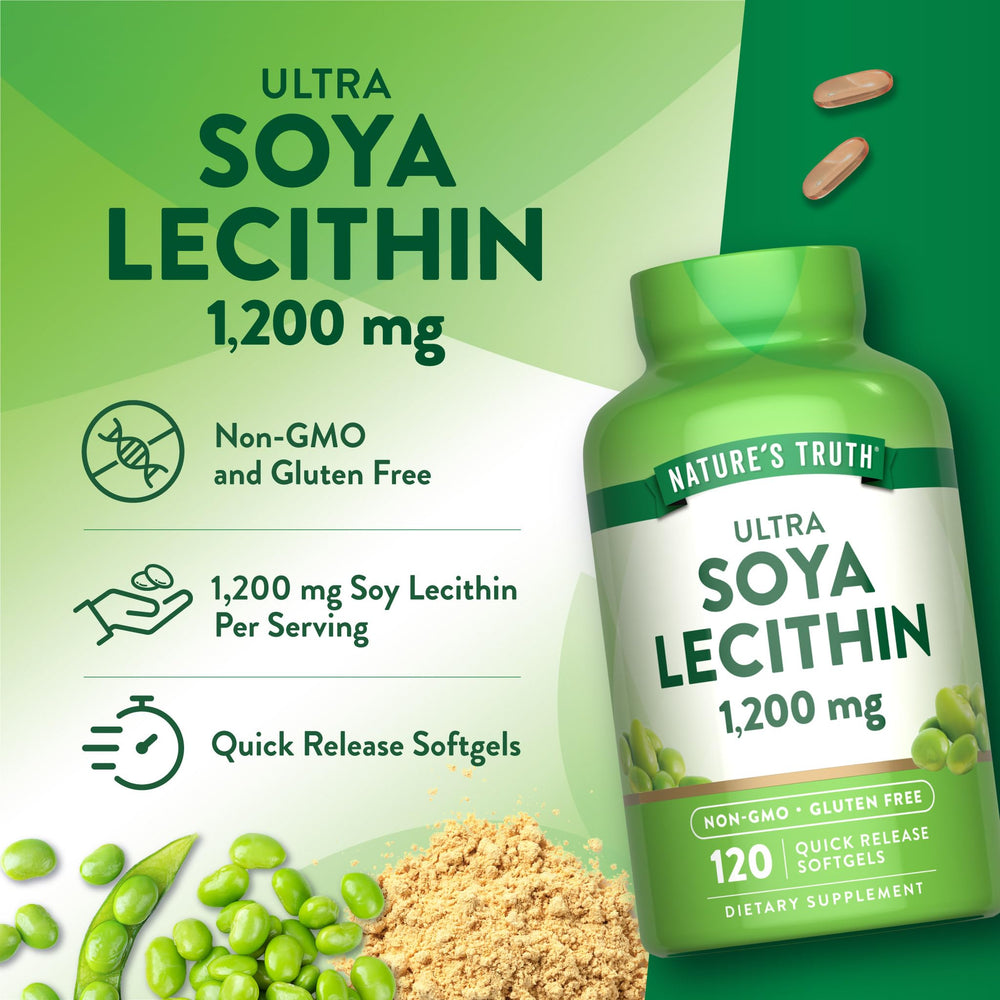 Gluten-free labeling on Nature's Truth soy lecithin