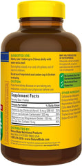 Back label with directions and ingredients