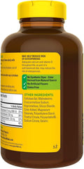 Nutrition facts panel for Nature Made Calcium Magnesium Zinc Vitamin D tablets