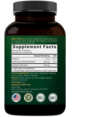 Non-GMO and third-party lab tested seal