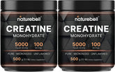 NatureBell 2-pack creatine monohydrate powder packshot