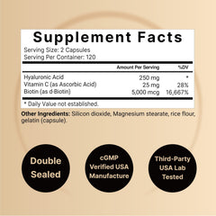 USA-made NatureBell packaging with third-party lab testing seal