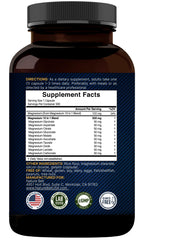 Infographic note about a 300-capsule supply and one-per-day serving