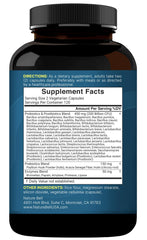 Non-GMO and allergen-free labeling on bottle