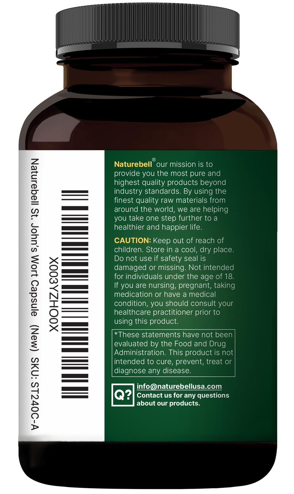 Lifestyle scene featuring NatureBell St. John’s Wort